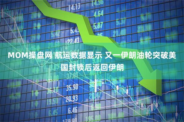 MOM操盘网 航运数据显示 又一伊朗油轮突破美国封锁后返回伊朗